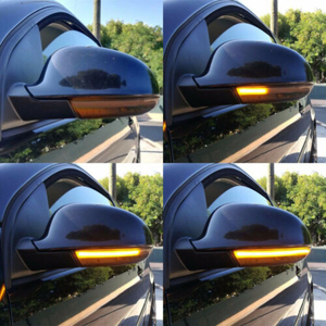 Qualité garantie lentille fumée Led indicateur lumineux de rétroviseur latéral dynamique pour VW Golf 5 GTI MK5 variante Jetta Passat B6 <span class=keywords><strong>Skoda</strong></span> - Product Image 6