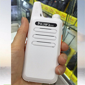 Kajin Kgs Talkie-walkie 320 UHF Blanc Compact Mini pour KTV Hôtels Communication Longue Portée - Product Image 1