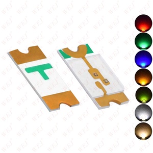 Siêu mỏng 0.35mm Độ dày chip SMD LED 3227 màu đỏ xanh bi-màu 0.06W 80-600mcd SMD LED 640nm + 517nm bi-màu LED CE ROHS - Product Image 2