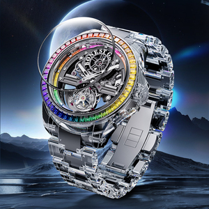 นาฬิกาข้อมือ Bonest Gatti Original Spaceship Mechanical สำหรับผู้ชาย ระบบออโตเมติก ตัวเรือนใส รุ่น BG7007 - Product Image 3