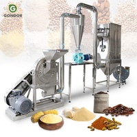 Suikerfruitpoeder, tefftarwemeel, cassavemolen, maal- en verwerkingsproces, fabriek, machine
