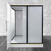 Salle de bain modulaire préfabriquée complète tout en un avec toilettes