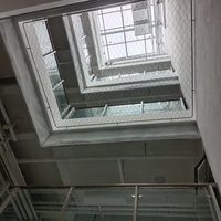 Filet de sécurité en treillis métallique flexible en acier inoxydable de haute qualité pour garde-corps de balcon et protection contre les chutes d'escalier, treillis de câbles tissé Yuntong