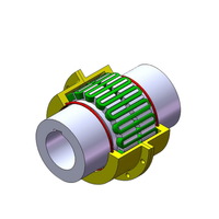 Accouplement rigide 45 #   Composant OEM en acier au carbone personnalisable pour applications électriques, marque SFS, garantie 1 an