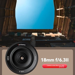 Objectif macro 7artisan 18mm F63 LlBayonet M43 Biscuit Head pour appareils photo Canon M6 <span class=keywords><strong>XT</strong></span> APS-C - Product Image 1