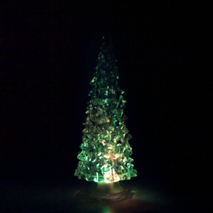 Mini Glitter albero di natale per decorazioni Festive - Product Image 1