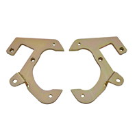 Kit de conversion de frein à disque avant haute performance compatible avec les voitures Chevrolet 1949-1954 et les Corvette 1953-1962, pièces pour Street Rod