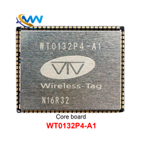 Placa de Desarrollo WT0132P4-A1 con Chip ESP32-P4, Interfaz MIPIDSI, Codificador H264, Módulo ESP32-P4 SOM Inalámbrico Multi-Interfaz