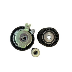 Tendeur de <span class=keywords><strong>courroie</strong></span> de distribution moteur K4M, poulie 130C17529R, 7700107150, <span class=keywords><strong>courroie</strong></span> et poulie, compatible avec 132 dents, largeur 27 mm - Product Image 1