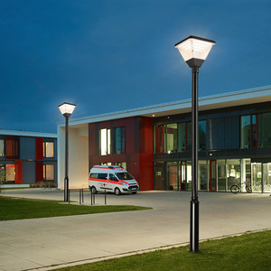 Outdoor Solar Courtyard High Pole Lamp Led <b>Light</b> 50000h Lifespan For Garden Street Lighting - Product Image 3
