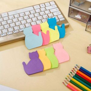 Notas Adhesivas con Forma de Animales Adorables, Imprescindibles para la Vuelta al Trabajo, Uso en el Hogar y la Oficina Para estudiantes: grabar recordatorios, tomar notas, marcar información - Product Image 1