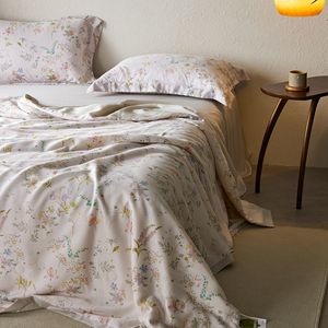 Juego de Funda Nórdica de Lyocell con Diseño Floral Personalizado al por Mayor |   Suave como la seda y transpirable |   Juego de Ropa de Cama en una Bolsa - Product Image 2