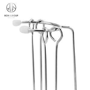 Dụng Cụ Nhà Bếp Bán Chạy Que Nướng Thịt Bằng Thép Không Gỉ Xiên Giá Đỡ Thực Phẩm Có Kim Xiên Que Nướng BBQ Bằng Sắt Kim Loại - Product Image 3