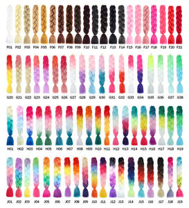 Nuovo Design per bambini 24 pollici Festival Ombre treccia capelli a coda di cavallo Mini luce a Led bagliore colorato trecciato coda di cavallo - Product Image 4