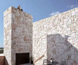 आधुनिक डिजाइन कृत्रिम pfox पत्थर दीवार पैनल स्टाइलिश घर या कार्यालय के लिए इंटीरियर और आउटडोर बड़े स्लैब पत्थर की सजावट - Product Image 1