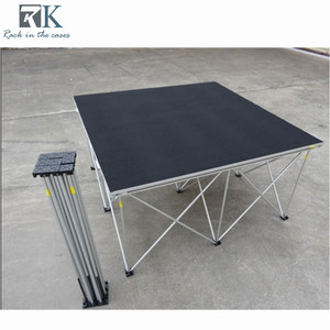 Scène pliable pour spectacles en intérieur, plateforme de scène pour hôtel, tapis de scène pour événements, mariages, banquets, écoles - Product Image 3
