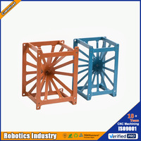Cadre à rayons en aluminium usiné CNC, composant structurel robotique de précision pour l'automatisation industrielle