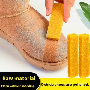 Nguyên liệu cao su Thanh tẩy với in Offset da lộn bề mặt cọ rửa pad cho giày làm sạch nguồn cung cấp - Product Image 3