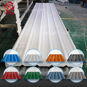 Afrique du Sud <span class=keywords><strong>3m</strong></span> 4m 6m Feuilles de toiture en plastique ondulé coloré Feuilles de toiture en plastique incurvées Bardeaux de toiture en plastique - Product Image 1
