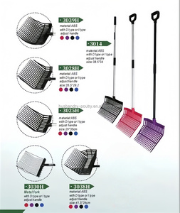 Fourche à fumier pour chevaux Fourche à cheval avec poignée en <span class=keywords><strong>D</strong></span> avec <span class=keywords><strong>2</strong></span> poteaux sectionnés - Product Image 3
