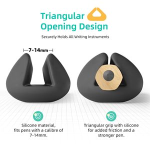 YDS加重铅笔夹1盎司儿童硅胶手写辅助工具 - Product Image 5