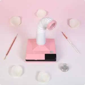 Colector de Polvo para Uñas con Luz Integrada, Extractor de Polvo para Manicura de Alta Succión, Aspiradora de Uñas Multiusos con Manguera Flexible para Dentistas - Product Image 4