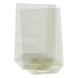 Pochette de support en <span class=keywords><strong>cellophane</strong></span> écologique personnalisée fond carré BOPP pour <span class=keywords><strong>confiserie</strong></span> sacs de nourriture de chaleur - Product Image 4