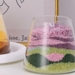 Bougie décorative originale à faire soi-même, peinture de sable aromathérapeutique d'intérieur, romantique et artistique, pour <span class=keywords><strong>anniversaire</strong></span>, mariage, bougie cadeau, la plus tendance - Product Image 4