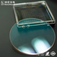 Filtre à bande de verre à revêtement optique, 30mm, 532nm, utilisé pour pointeur Laser