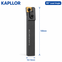 Porte-outil de tournage CNC pour découpe, outil de tournage extérieur carré à 95 degrés KAPLLOR, insert CNMG MCLNR2020K12 non revêtu OEM