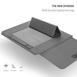 Bao da đựng laptop có chân đế, túi đựng laptop bằng da dành cho laptop 13 inch, mới, <span class=keywords><strong>MacBook</strong></span> Air M2 A2681 M1 A2337 - Product Image 3