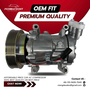 Compresseur 8200651251AC pour <span class=keywords><strong>Nissan</strong></span> <span class=keywords><strong>Micra</strong></span> III Note Renault Clio Modus Scenic, compresseur de climatisation 8200220924 8200365787 - Product Image 1