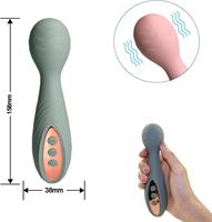 Elektrischer Silikon-Vibrator für Frauen: Starker Massagestab für Erwachsene – Lustvolle Produkte für das Flirten