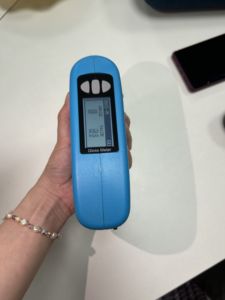 Draagbare Driehoek Oppervlakte Ruwheid <span class=keywords><strong>Tester</strong></span> Voor Coating, Marmer, Graniet - Product Image 3