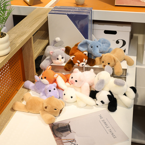 Nuovi <span class=keywords><strong>Peluche</strong></span> Super Morbidi Imbottiti in Cotone PP, Giocattoli a Forma di Pesce Puffer, Procione, Orso Bruno, Bambole per Compleanno dei Bambini - Product Image 6