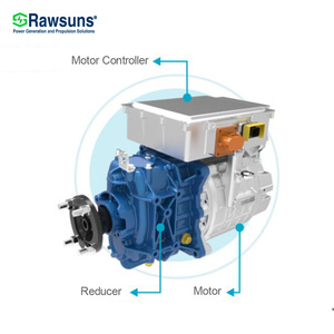 10-30knot rawsun tích hợp Tàu điện tự động ổ đĩa hệ thống ổ đĩa động cơ + điều khiển động cơ + giảm tốc điện thuyền chuyển đổi Kit - Product Image 4