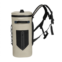 Sac à dos isotherme souple et moderne, étanche et hermétique, avec logo personnalisé, 25L/15L, en TPU, avec blocs réfrigérants réutilisables