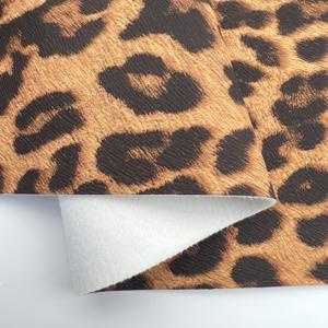 Similicuir synthétique imprimé léopard en PU résistant à l'eau doux pour sacs à main chaussures volant de voiture housses de canapé - Product Image 5