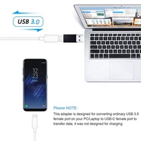 Adaptador OTG Xput USB3.0 Tipo A Macho a USB C 3.1 Tipo C Hembra, Conversor de Señal
