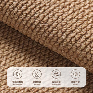 Alfombra de Entrada Rectangular Antideslizante de Color Sólido, Imitación Sisal, para Hogar, Recortable, de Alta Gama, para Sala de Estar - Product Image 5