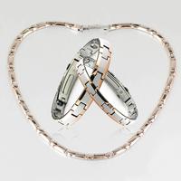 Bracelet en tungstène pour Couple, soins de santé, 99.999g, énergie magnétique, Germanium, Tourmaline, fer-Ion
