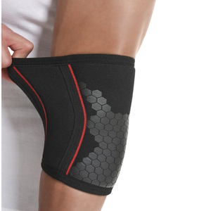 7毫米硅胶膝肘套压缩支撑支撑举重举重专业保护 - Product Image 3