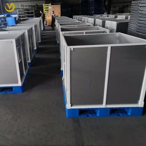 ארגז משטחים מתקפל ממתכת לאחסון במחסן, מתוצרת ייליאן-אינדסטריאל - Product Image 3