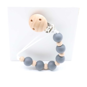 Cadena <span class=keywords><strong>de</strong></span> soporte <span class=keywords><strong>de</strong></span> clip <span class=keywords><strong>para</strong></span> chupete <span class=keywords><strong>de</strong></span> alimentación <span class=keywords><strong>de</strong></span> bebé, cuentas <span class=keywords><strong>de</strong></span> silicona y metal <span class=keywords><strong>para</strong></span> 0-12 meses <span class=keywords><strong>de</strong></span> un proveedor <span class=keywords><strong>de</strong></span> confianza - Product Image 5