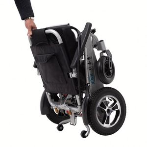 Le fauteuil roulant électrique portable approuvé par les compagnies aériennes en 2025 est un fauteuil roulant électrique pliable léger avec un moteur puissant de 500 W - Product Image 1