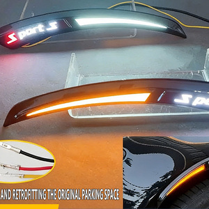 Luces LED de 12V de Alta Calidad Directas de Fábrica para Borde de Rueda, Luces Universales para Guardabarros de Coche con Señal de Giro Dinámica y Lámpara de Conducción - Product Image 2