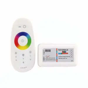 12V 24V 2.4G RGB RGBW RF LED Remote Controller Dimmer System for RGB LED Products Touch Panel
