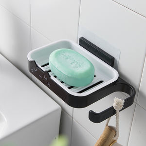 <span class=keywords><strong>Porte</strong></span>-éponge mural, en aluminium, avec crochet de suspension, pour la douche, la salle de bain et la cuisine, barre à <span class=keywords><strong>savon</strong></span> - Product Image 3