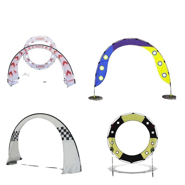 Wholesale Custom Digital Printing Crossing Machine Obstacle Door Gate Advertising Pop up Drone Fpv Race Gates for Drone Racing