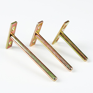 Soporte de Placa Invisible con Recubrimiento HDBS, Soporte en Forma de T, Estructura de Soporte de Hierro de Ángulo Fijo, Piezas Metálicas Estampadas con Recubrimiento de Zinc - Product Image 3